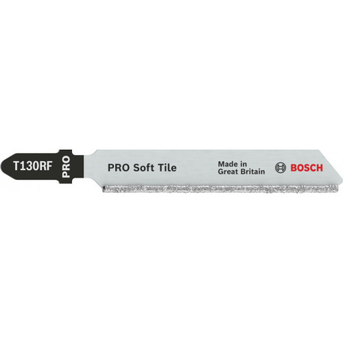 BOSCH Lame de scie sauteuse PRO Soft Tile T130RF, 83 mm, 2 pieces 2608665259