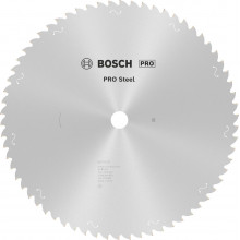 BOSCH Lame de scie circulaire PRO Steel, filaire, 355 x 2,2 x 25,4 mm, T66 2608844870