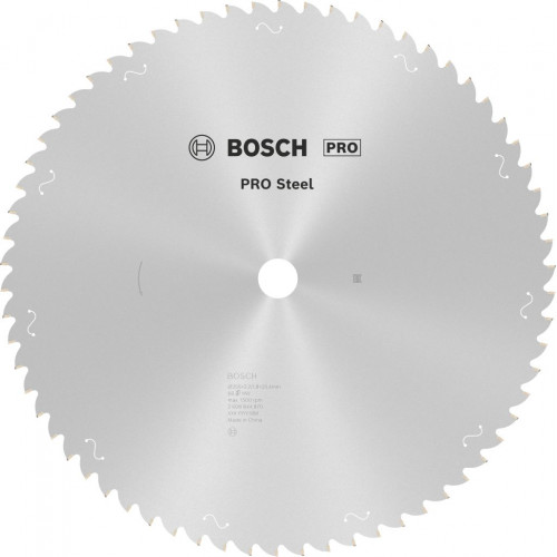 BOSCH Lame de scie circulaire PRO Steel, filaire, 355 x 2,2 x 25,4 mm, T66 2608844870