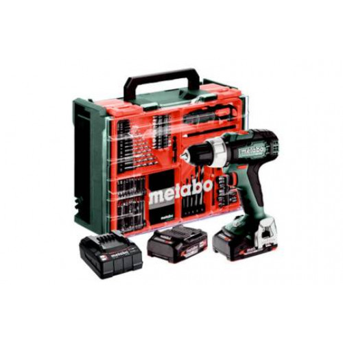 Metabo BS 18 L Set Perceuse-visseuse sans fil (18V 2x2Ah) 614051710