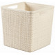 CURVER JUTE 17L Paniere recyclée 28 x 28 x 27 cm, beige 01906-885