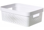 CURVER INFINITY 4,5L Bac de rangement 26 x 18 x 12 cm, blanc 04747-040