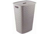 CURVER SOFTEX 56L Coffre a linge 34 x 43,8 x 59,9 cm, gris 00571-Z70