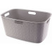 CURVER SOFTEX 45L Panier a linge 39,7 x 59,4 x 27,4 cm, gris 00572-Z70