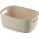 CURVER SOFTEX S 4L Panier de rangement 26,4 x 19,4 x 11,1 cm, beige 00576-Z67