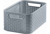 CURVER STYLE S Boite de rangement 28,5 x 13 x 19,4 cm gris 03614-099