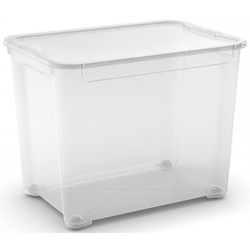 CURVER T BOX XL Boîte de rangement 39 x 55,5 x 42,5 cm transparent 00699-001