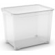 CURVER T BOX XL Boîte de rangement 39 x 55,5 x 42,5 cm transparent 00699-001