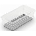 KIS SISTEMO 2 Organizer pour tiroir 15 x 7,5 x 5 cm transparent/gris 10011-A94