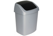 CURVER SWING BIN 15L Poubelle 30,6 x 24,8 x 41,8 cm gris 03985-373