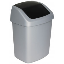 CURVER SWING BIN 15L Poubelle 30,6 x 24,8 x 41,8 cm gris 03985-373