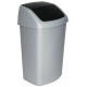 CURVER SWING BIN 50L Poubelle 40,6 x 34 x 66,8 cm gris 03987-373