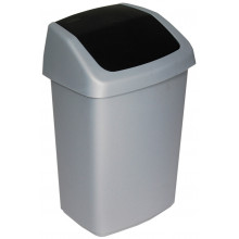 CURVER SWING BIN 10L Poubelle 24,6 x 19,8 x 37,3 cm gris 03984-373