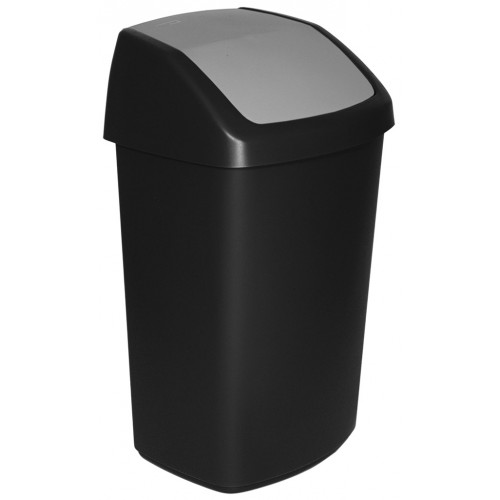 CURVER SWING BIN 50L Poubelle 40,6 x 34 x 66,8 cm noir 03987-Y09