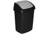 CURVER SWING BIN 25L Poubelle 34,6 x 27,8 x 51,1 cm noir 03986-Y09