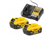 DeWALT DCB1104P2 Pack Chargeur DCB1104 + 18V 2x5,0Ah