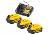 DeWALT DCB1104P3 Pack Chargeur DCB1104 + 3x DCB184 (18V/5,0Ah)