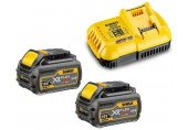 DeWALT DCB118T2 Pack XR FlexVolt 54V Chargeur DCB118 + 18V 2x6,0Ah