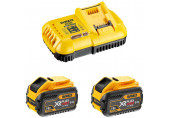 DeWALT DCB118Y2 Pack chargeur rapide + 18V (2 x DCB548 12,0Ah)