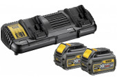 DeWALT DCB132T2 Pack XR FlexVolt Chargeur DCB132 + 54V 2x6,0Ah