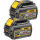 DeWALT DCB546T2 kit batterie FlexVolt (18/54V- 6,0/2,0Ah) Li-Ion