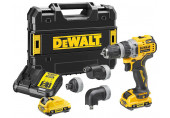 DeWALT DCD703L2T Perceuse sans fil multi-tetes (57 Nm/12V/2x3,0Ah) Tstak