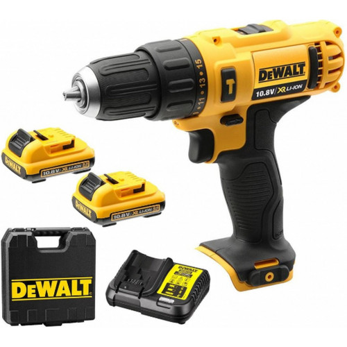 DeWALT DCD716D2 Perceuse a Percussion (30Nm/10,8V/2x2,0Ah) coffret