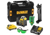 DeWALT DCE0811D1G Laser croix 2x360° XR (10,8V/1x2,0 Ah) Tstak