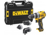 DeWALT DCD703NT Perceuse sans fil multi-tetes (57 Nm/12V/sans batterie) Tstak II