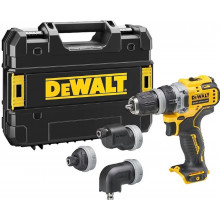 DeWALT DCD703NT Perceuse sans fil multi-tetes (57 Nm/12V/sans batterie) Tstak II