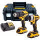 DeWALT DCK2059D2T Perceuse DCD710 + Visseuse a chocs DCF815 (2x2,0Ah/18V) TSTAK II