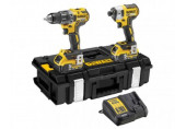 DeWALT DCK266P2 Comboset Perceuse a percussion DCD796 + DCF887 + (18V/2x5,0Ah)+valise