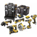 DeWALT DCK685P3T DCD796+DCF887+DCH273+DCG405+DCS570+DCS355+(18V/3x5,0Ah)+3x Tstak