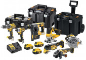 DeWALT DCK755P3T DCD796+DCF887+DCH273+DCG405+DCS570+DCS355+DCS334 (18V/3x5,0Ah) 3xTstak