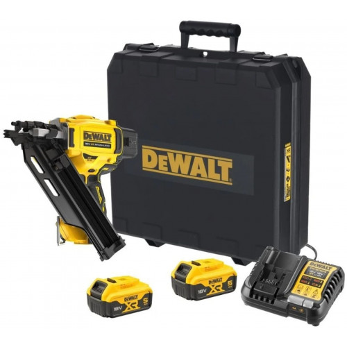 DeWALT DCN930P2 Cloueur sans fil (50 - 90 mm/18V/2x5,0Ah) coffret