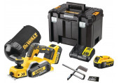 DeWALT DCP580P2 Rabot 82mm XR (18V/2x5,0Ah) Tstak