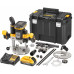 DeWALT DCW620H2 Routeur sans fil (12mm/18V/2x5,0Ah) Tstak