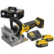 DeWALT DCW682P2 Fraiseuse a lamelles sans fil XR 18 V, (2 x 5,0 Ah), Tstak