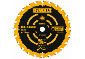 DeWALT DT10302 Lame de scie circulaire 184 x 16 mm 24 Z