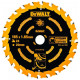 DeWALT DT10624-QZ Lame de scie circulaire sans fil Extreme, 165x20mm, 24 dents