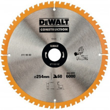 DeWALT DT1182 Disque de coupe 254x30 mm 60d. ATB +7°