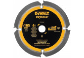 DeWALT DT1471 Lame denture diamant pour fibre de ciment et laminés, 165x20 mm, 4 dents