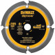 DeWALT DT1471 Lame denture diamant pour fibre de ciment et laminés, 165x20 mm, 4 dents