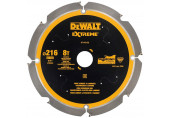 DeWALT DT1473 Lame de scie circulaire 216 x 30 mm 8Z