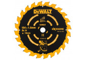 DeWALT DT1669 Lame de scie circulaire, 184 x 16 mm, 24 dents