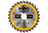 DeWALT DT1937 Lame de scie circulaire, 165/30 mm, 30 dents