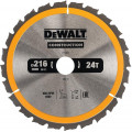 DeWALT DT1952 Lame de scie circulaire 216 x 30 mm 24T