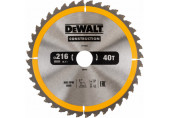 DeWALT DT1953 Lame de scie circulaire 216 x 30 mm 40T