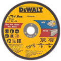 DeWALT DT20592 Disque a tronçonner haute performance 76x1,6x9,5mm inox et métal typ