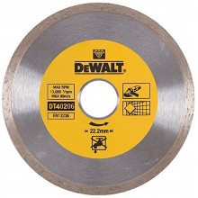 DeWALT DT40206 Lame de scie diamantée a bord fermé 180 x 22,2mm